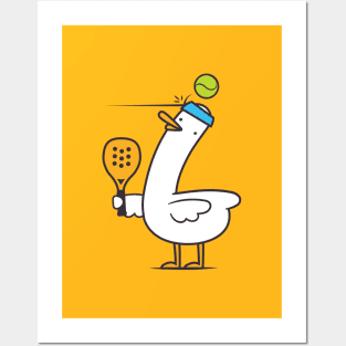 Silly Goose Padel Posters and Art